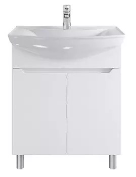 Тумба с раковиной SanStar Bianca 75