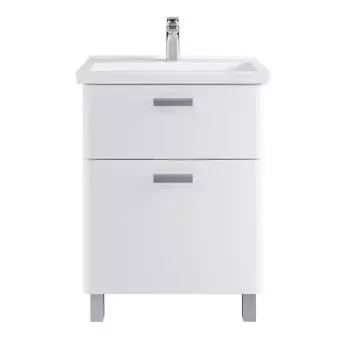 Тумба с раковиной SanStar Gretta 60 напольная (раковина Фест 60)