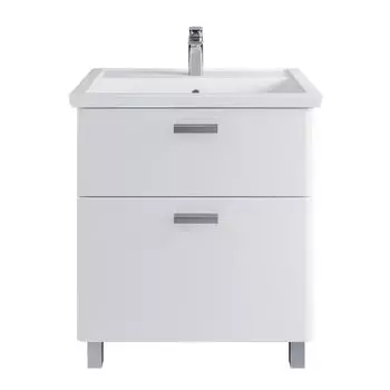 Тумба с раковиной SanStar Gretta 70 напольная (раковина Фостер 70)