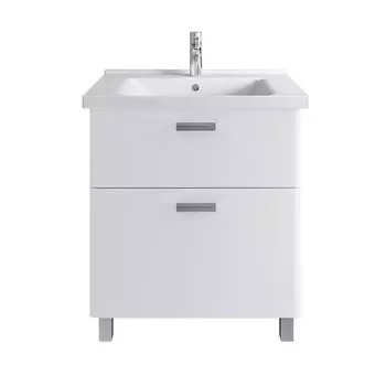 Тумба с раковиной SanStar Gretta 70 напольная (раковина Миранда 70)