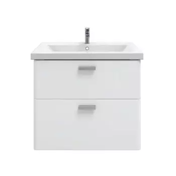 Тумба с раковиной SanStar Gretta 70 подвесная, белый (раковина Como 70)