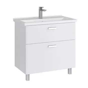 Тумба с раковиной SanStar Gretta 80 напольная (раковина Фест 80)