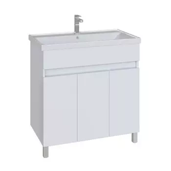 Тумба с раковиной SanStar Квадро 70 напольная (раковина Миранда 70)