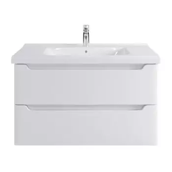 Тумба с раковиной SanStar Lanciano 100 подвесная (раковина Гармония 100)