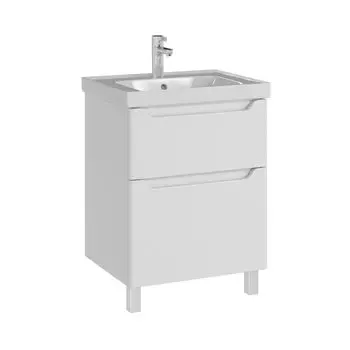 Тумба с раковиной SanStar Lanciano 60 напольная (раковина Грейс 60)