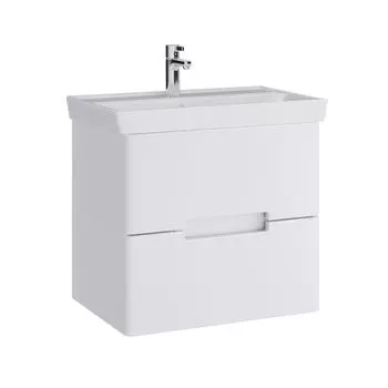 Тумба с раковиной SanStar Ориана 50 подвесная, белая