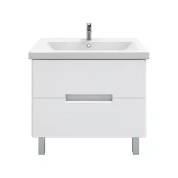 Тумба с раковиной SanStar Ориана 70 напольная, белая (раковина Como 70)