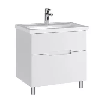 Тумба с раковиной SanStar Ориана 80 напольная (раковина Фостер 80)