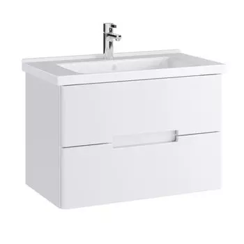 Тумба с раковиной SanStar Ориана 80 подвесная (раковина Миранда 80)