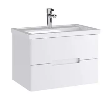 Тумба с раковиной SanStar Ориана 80 подвесная (раковина Фостер 80)