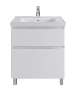 Тумба с раковиной SanStar Riana 70 напольная, белая