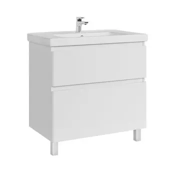 Тумба с раковиной SanStar Riana 80 напольная (раковина Гармония 80)