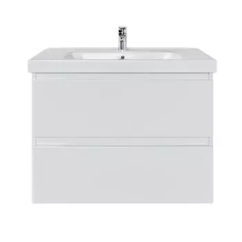 Тумба с раковиной SanStar Riana 80 подвесная (раковина Гармония 80)