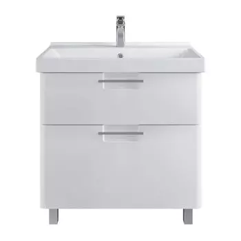 Тумба с раковиной SanStar Уника 80 напольная (раковина Фест 80)