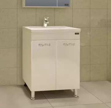 Тумба с раковиной СанТа Ливерпуль 60 напольная