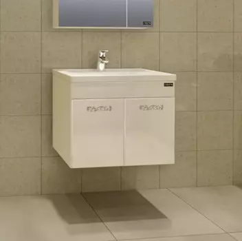 Тумба с раковиной СанТа Ливерпуль 60 подвесная