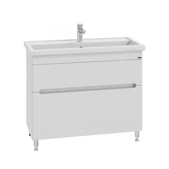 Тумба с раковиной СанТа Лондон 100 напольная