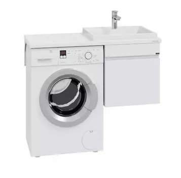 Тумба с раковиной СанТа Марс 48 подвесная с ящиком (Юпитер 110х50)