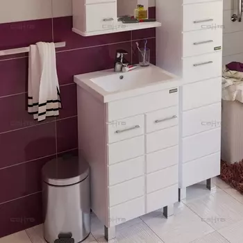 Тумба с раковиной СанТа Омега 50 напольная