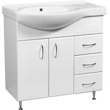 Тумба с раковиной Stella Polar Концепт 80, правая