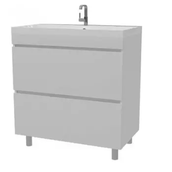 Тумба с раковиной Stella Polar Памелла 90 напольная