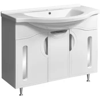 Тумба с раковиной Stella Polar Сильва 100