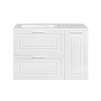 Тумба с раковиной Style Line Альба 90 L Люкс PLUS универсальная