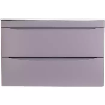 Тумба с раковиной Style Line El Fante Бергамо мини 90 Люкс подвесная, антискрейтч серый