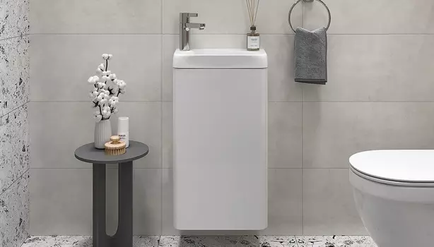 Тумба с раковиной Velvex Bio Maxi 40