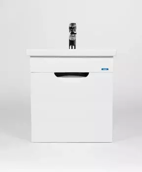 Тумба с раковиной Viant Барселона 50 подвесная, белая