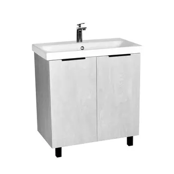 Тумба с раковиной Viant Берлин 80 напольная, цемент