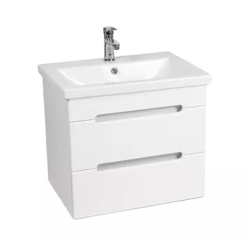 Тумба с раковиной Viant Марсель 80 подвесная, белая