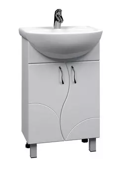 Тумба с раковиной Vigo Alessandro 55 белая