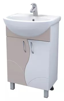 Тумба с раковиной Vigo Alessandro 55 бежевая