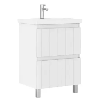 Тумба с раковиной Vigo Finlay 60 напольная, 2 ящика (раковина Como)