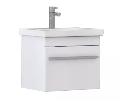Тумба с раковиной Vigo Land 50 подвесная, белая