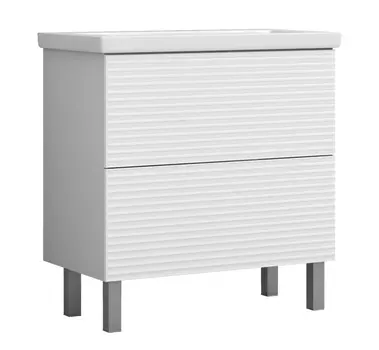 Тумба с раковиной Vigo Otti 70 напольная, 2 ящика