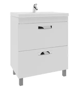Тумба с раковиной Vigo Plaza 70 напольная, 2 ящика