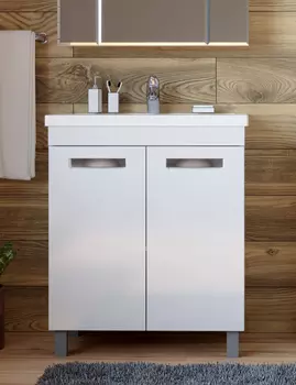 Тумба с раковиной Vigo Plaza 70 с 2 дверками