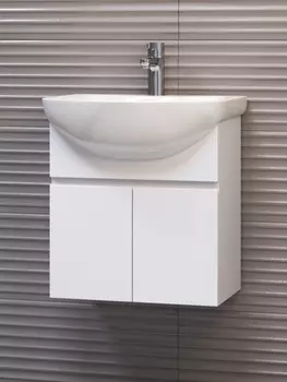Тумба с раковиной Vigo Wing 50 подвесная, 2 двери