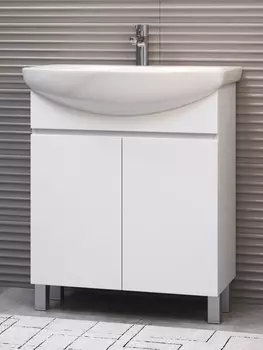 Тумба с раковиной Vigo Wing 60 напольная, 2 двери