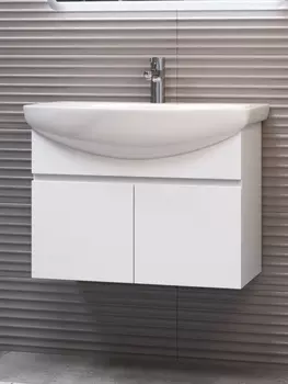 Тумба с раковиной Vigo Wing 70 подвесная, 2 двери