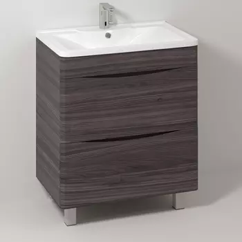 Тумба с раковиной Vod-Ok Adel 60 напольная палисандр