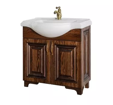 Тумба с раковиной Vod-Ok Дубэлла 80 венге