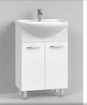 Тумба с раковиной Vod-Ok Классик 60 белая