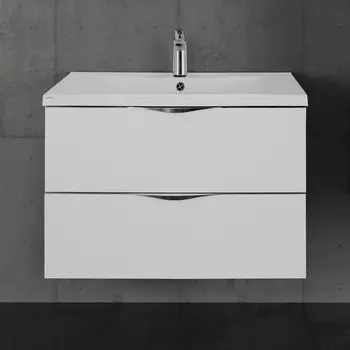 Тумба с раковиной Vod-Ok Марко 75 белая