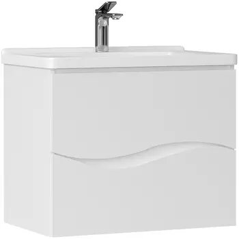 Тумба с раковиной Volna Volna 80.2Y подвесная, белая