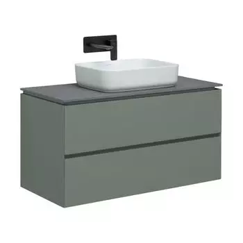 Тумба со столешницей Allen Brau Infinity 100 cement grey matt