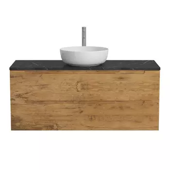 Тумба со столешницей BelBagno Etna 120 с отверстием под смеситель, подвесная, 2 ящика, Rovere Nature