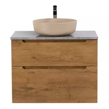 Тумба со столешницей BelBagno Etna H-60 90 подвесная, 2 ящика, Rovere Nature